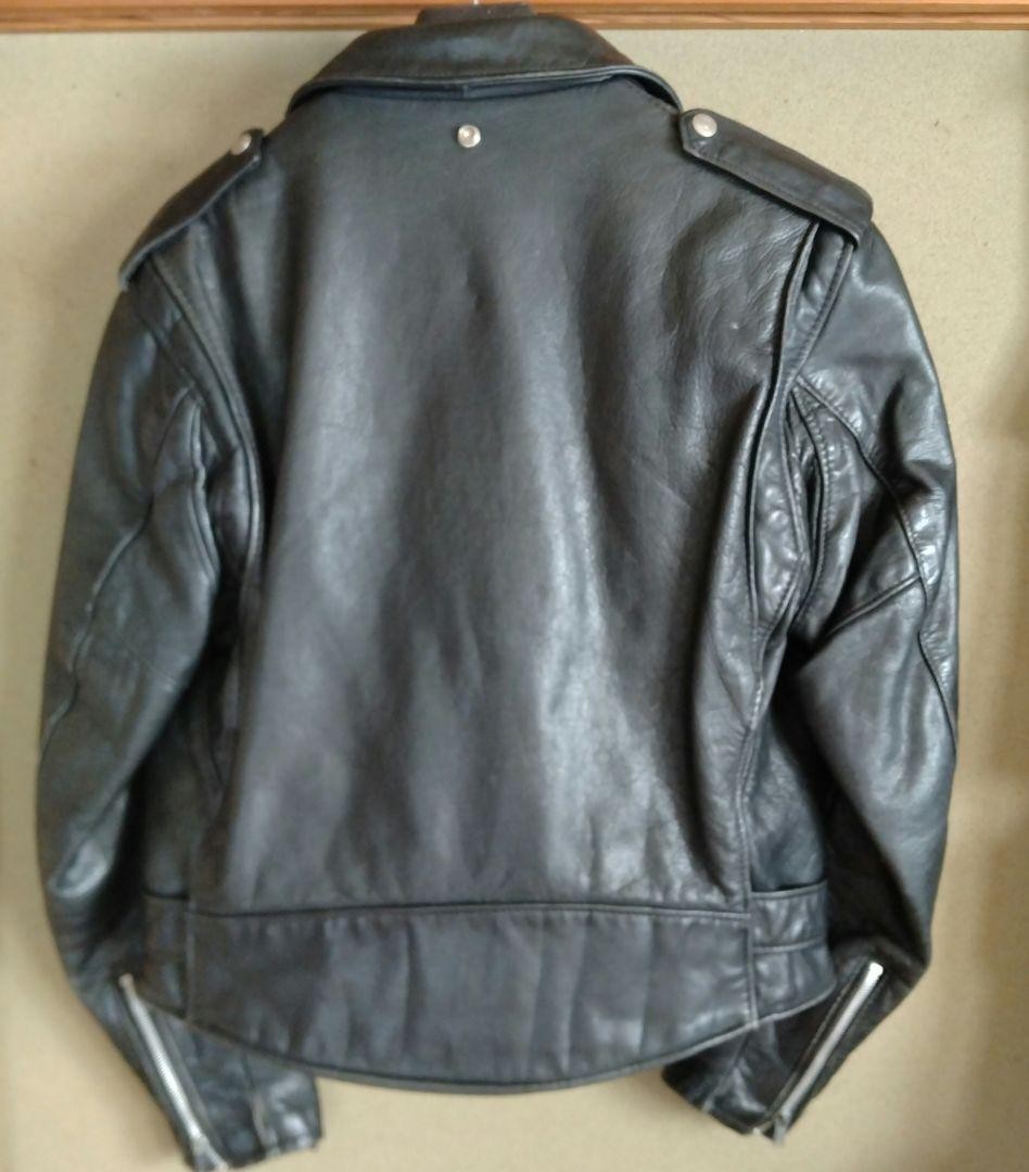 Schott Perfecto Leather Double Rider Jacket L Bla… - image 3