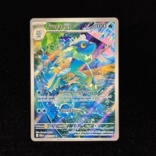 Frogadier 089/086 ME04: Chaos Rising Illustration Rare Holo Pokemon TCG (B)