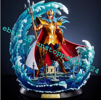 JIMEI PALACE Saint Seiya Poseidon Model Pre-order H44cm Painted Copyright New