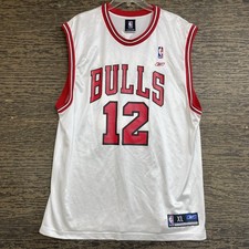 Vintage Reebok NBA Chicago Bulls Kirk Hinrich Basketball Jersey Men s XL RARE