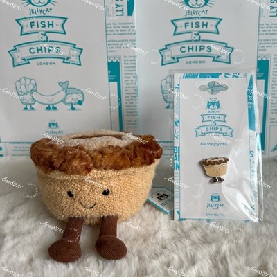 Jellycat x Selfridges Exclusive Amuseables Fish Pie + pin BNWT | eBay