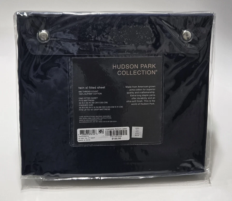 Hoja Colección Hudson Park Varios Tallas TwinXL, Completa, Queen, King Disponible Foto 3 de 4
