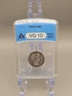 1914-S Barber Quarter 25c ANACS VG 10