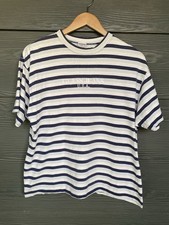 Vintage 90s Guess Jeans USA Striped Shirt Size Large American Tradition