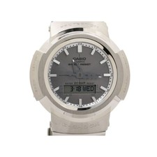 CASIO GSHOCK FULL METAL AW500 SERIES Watch AWM500D1A8JF Silver Tone Stainless