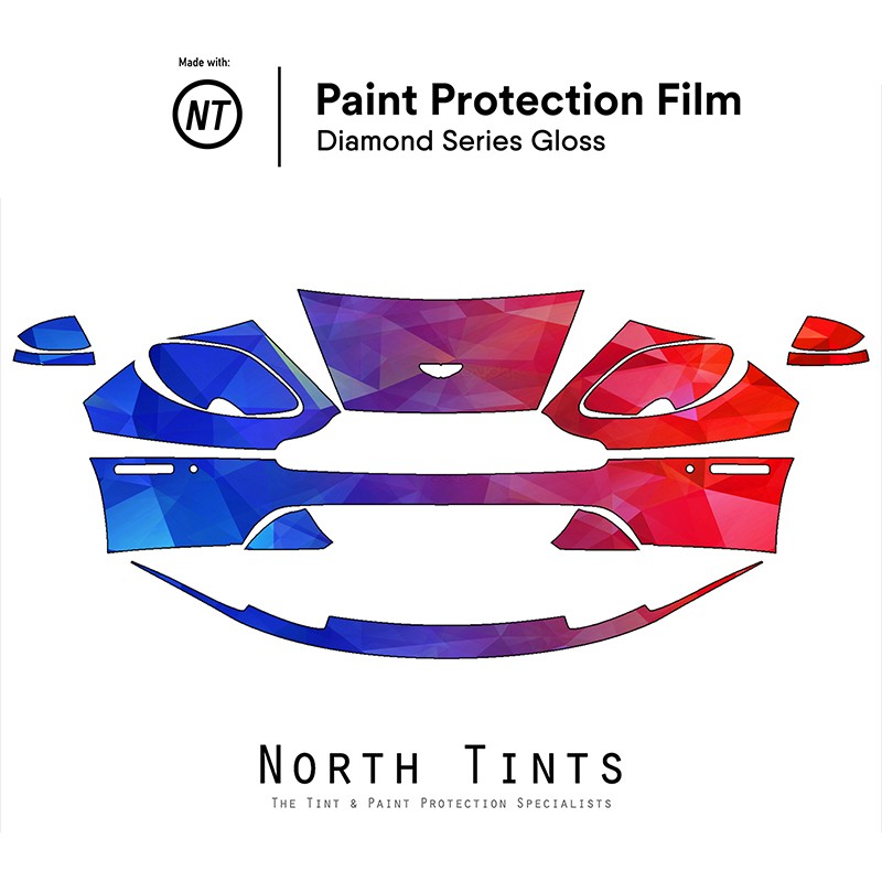 Aston Martin Vantage 2012-2016 PreCut Paint Protection Film Clear Bra PPF Kit