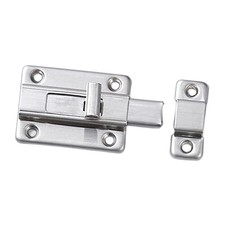Sliding Lock Slide Bolt Latch Surface Mounted Thickened Easy to Install Slide