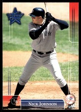 Nick Johnson 2002 Leaf Rookies & Stars #68 Yankees MLB READ FREE SHIPPING