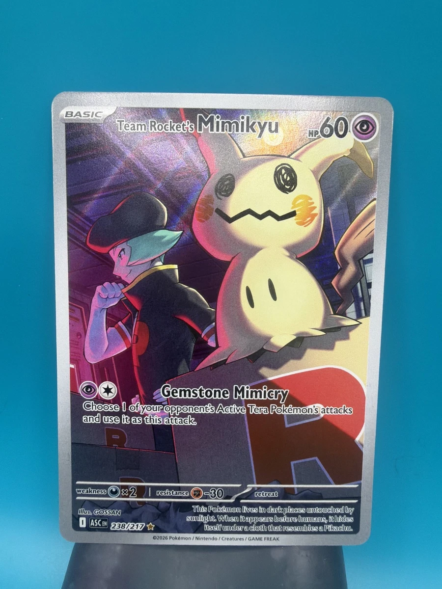 Team Rocket's Mimikyu Pokémon TCG Cards for sale | eBay