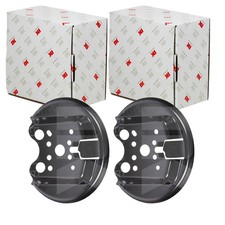 2X NK SPRITZBLECHE BREMSSCHEIBEN HINTEN BEIDSEITIG PASSEND FÜR PEUGEOT 2008 207