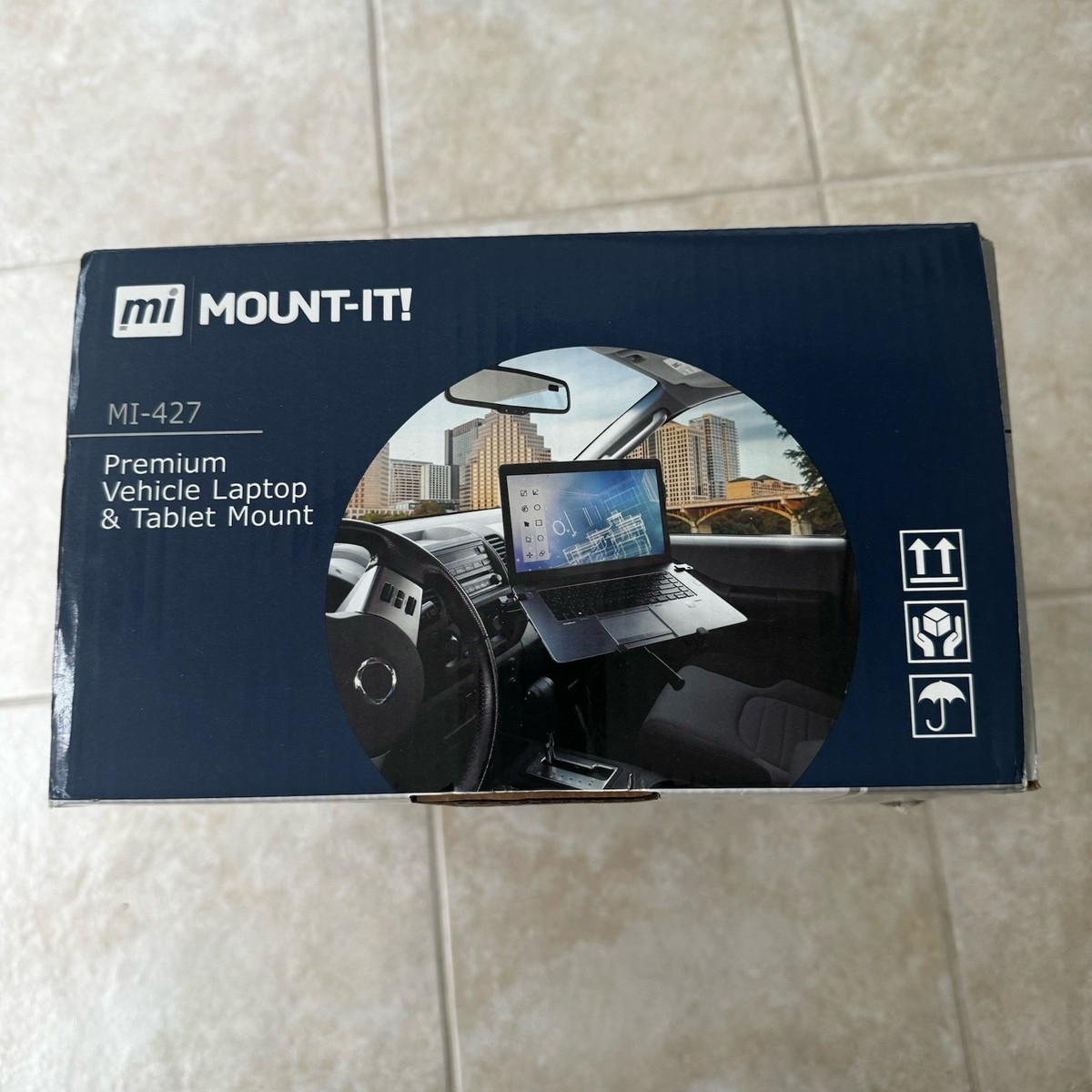 Mount It Premium Vehicle Laptop Tablet Mount Fits 13-17