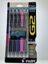 PILOT FINE 0.7 INK PENS LIMITED EDITION PINK PURPLE 5 PACK USA SHIPPING 18265