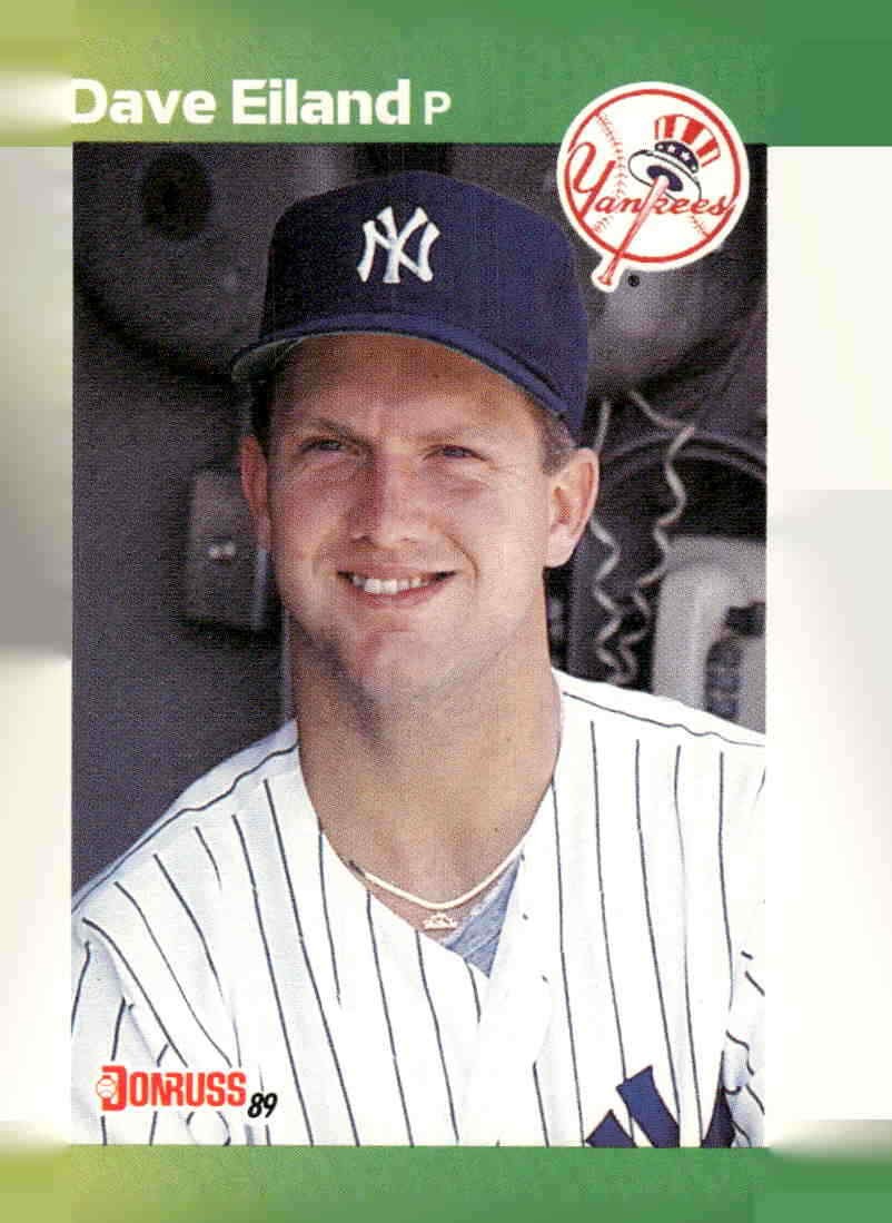 1989 Donruss #481a Dave Eiland