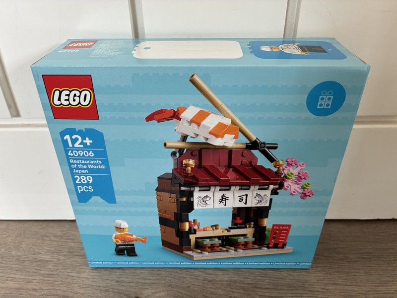LEGO Restaurants of the World: Japan 40906 GWP Brand New Sealed Set fast del’y!
