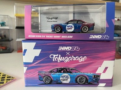 INNO64 TOFUGARAGE NISSAN SILVIA S14 ROCKET BUNNY BOSS AERO 1:64