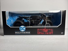 The Batman Batcycle Motorcycle 2022 DC Multiverse McFarlane Toys 7 Scale
