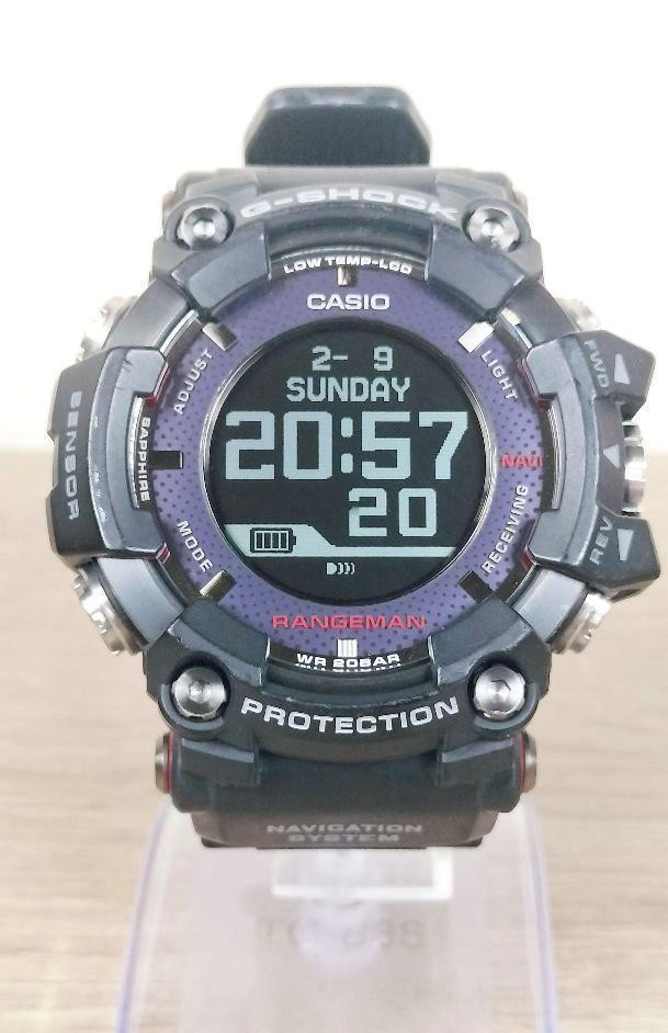 Casio G-Shock GPR-B1000-1JR Rangeman GPS Solar-Assisted Casio G-Shock GPR-B1000-1JR Rangeman GPS Solar-Assisted