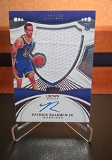 2022 Panini Crown Royale Rookie Silhouettes 66/199 Patrick Baldwin Jr Auto 