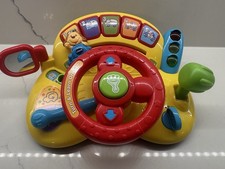 Vtech Turn and Learn Driver Toy Lights And Sounds Tested Working Good Condition