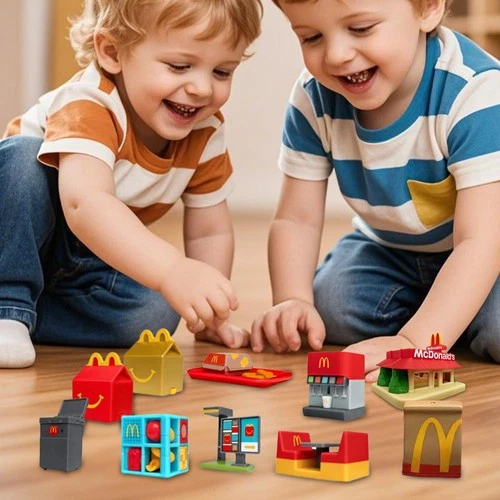 1Set/10PCS 2025 Mc DONALD'S Lil Mc Donalds Miniatur Kinder HAPPY MEAL SPIELZEUG - Bild 8 von 10