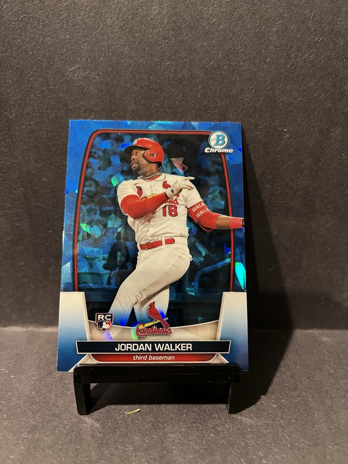 2023 Bowman Chrome Sapphire Edition - Jordan Walker #18 (RC)
