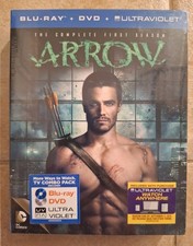 Arrow: Season One Blu-ray/DVD, 2013, 9-Disc Set Sealed, Free Shipping