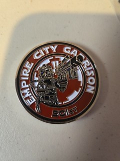 Star Wars 501st Legion Empire City Garrison Challenge Coin