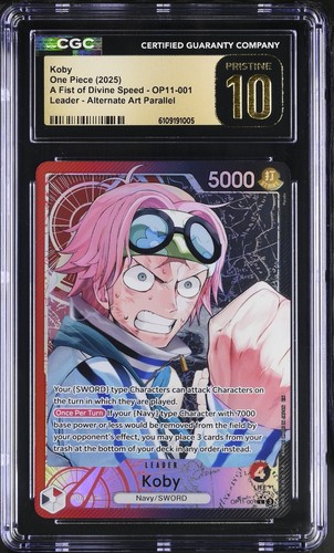 Koby (Alternate Art) graded CGC 10 for sale on eBay