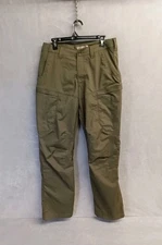 511 Tactical Pants Mens 33x34 Green Cargo Utility Slacks Uniform Recon