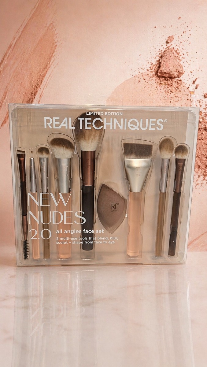 Real Techniques New Nudes 2.0 Brush Set Limited Edition | eBay