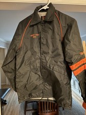 Pla-Jac by Dunbrooke Rio Grande RR 1990s Black Orange Jacket XS Original