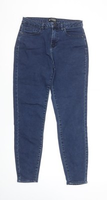 Avenue Denim Damen blau Skinny High Rise Jeans Größe 10