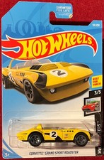 HOT WHEELS CORVETTE GRAND SPORT ROADSTER YELLOW 53/250 . SEE COMBINED OFFERS!