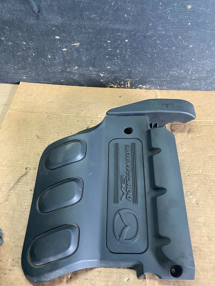 Cubierta superior protectora del motor Mazda Tribute DOHC 2000 a 2003 24 válvulas OEM Q8485 DG Foto 4 de 4