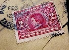1909 Scott #370 Alaska-Yukon-Pacific Expo 2 cent Stamp on cover RPO used Stk144 — photo 2