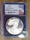 2021-S Type 2 Proof $1 Silver American Eagle NGC PF70 Ultra Cameo Gaudioso (384)