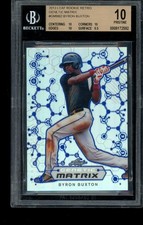 Byron Buxton - 2013 Leaf Retro Genetic Matrix  RC - BGS 10 - Pristine
