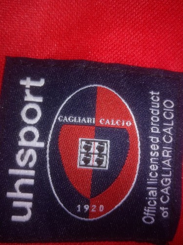 CAGLIARI 2000-2001 BNWT camiseta shirt trikot maillot maglia uhlsport - Picture 6 of 7