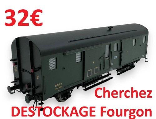 Ree Modeles VB336 Fourgon DEV 52, Porte Lanterne Ancien, SNCF, SUD-EST