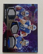 2022 Elements #TC-DET Detroit Lions Team Chemistry Triple Relic Xenon 4/25