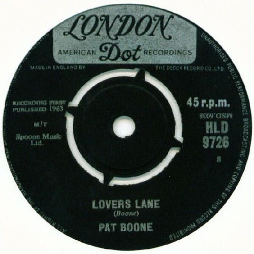 Pat Boone - Lover's Lane (7")