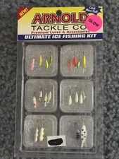 ARNOLDS TACKLE ULTIMATE ICE FISHING KIT GLOW