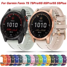 New 20mm Quickfit Watch Band for Garmin Fenix 7S 6S Pro 5S Plus Silicone Strap