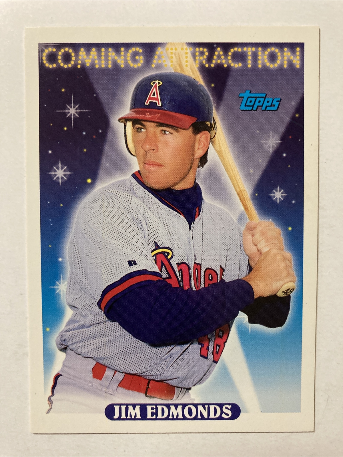 Jim Edmonds 1993 Topps Rookie Card #799