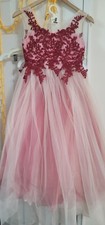 Girl party Long dress wedding dress size for 8-9 Yrs