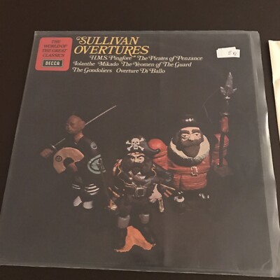 Sullivan- Oubertures LP The Gondoliers- Overtire Di Ballo E42