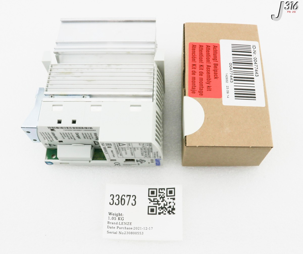 33673 LENZE FREQUENCY INVERTER, E82EV251K2C (NEW) E82EV251_2C | eBay