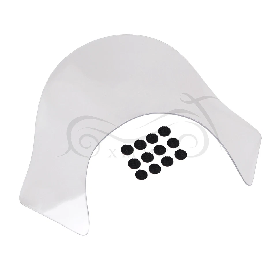 Pára-brisa labial transparente para Harley Fat Boy Forty Eight Super Glide II - Imagem 4 de 4