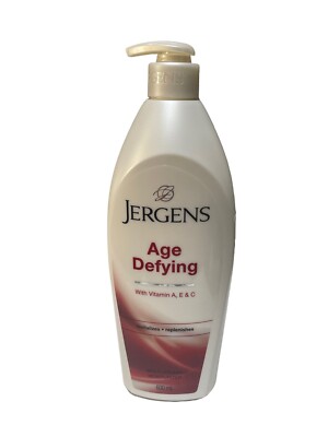 (1)Jergens Age Defying Moisturizer Lotion Pump Bottle Vit A C E 600ml Exp 3/2025