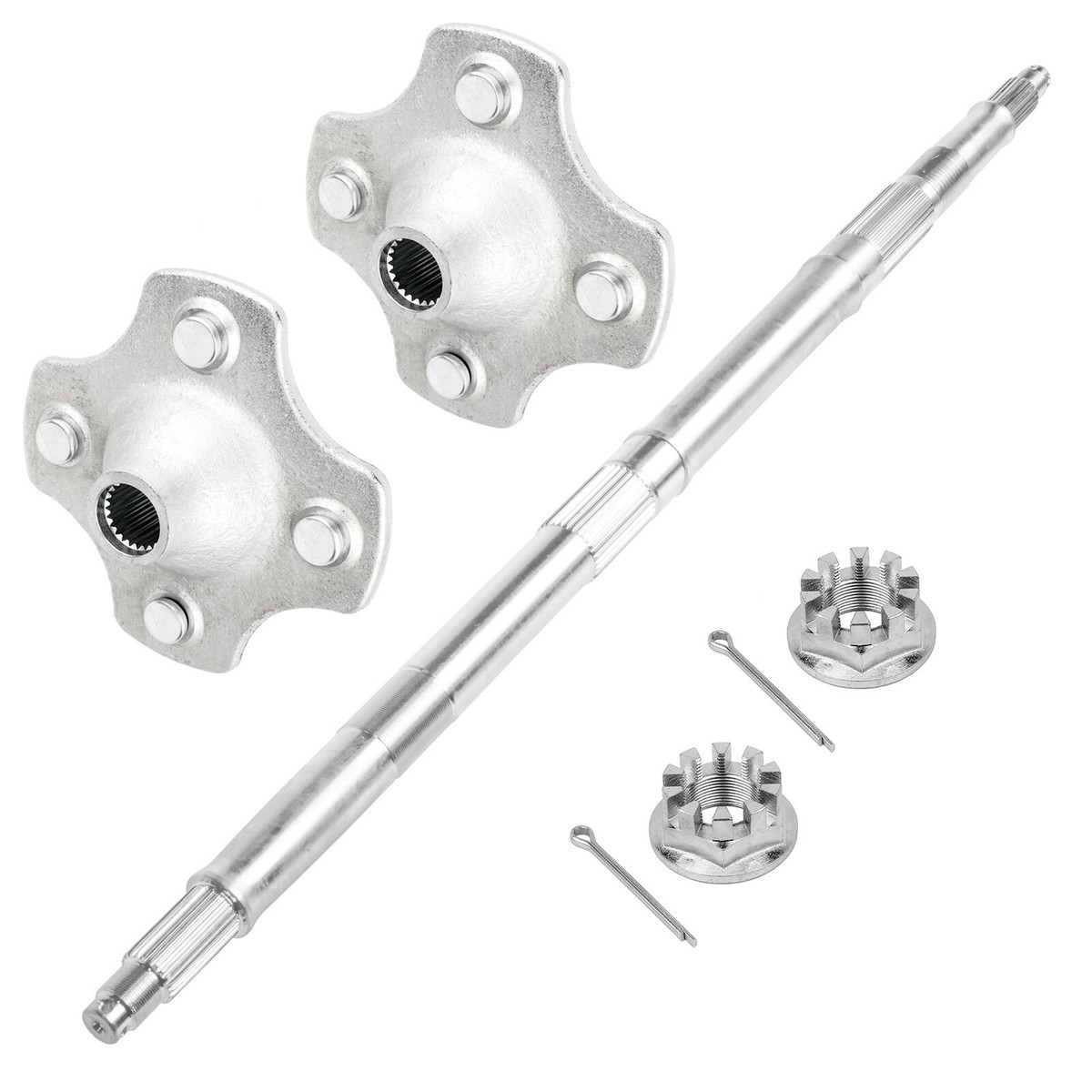 パーツ HEYwa Rear Axle Shaft W/ Wheel Hub For Honda TRX420FE TRX420FM Rancher